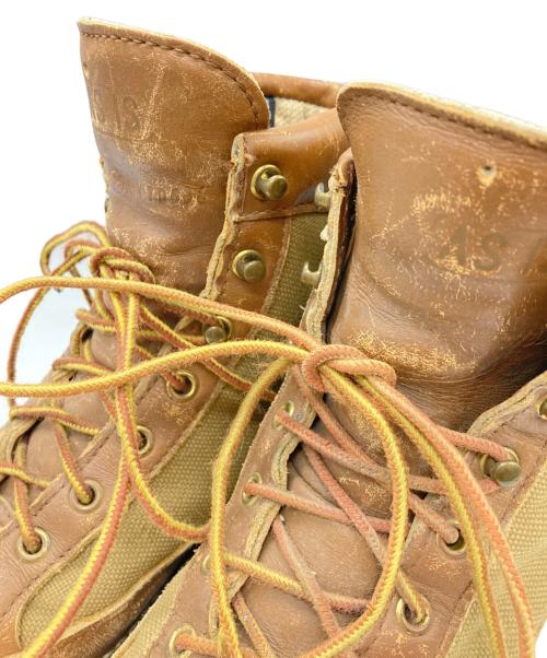 Danner（ダナー）Danner (ダナー) GORE-TEXブーツ　ダナー　07D536　黒タグ 90S USA製 ブラウン×ベージュ サイズ: 6 1/2 Mの古着・服飾アイテム