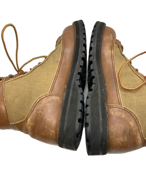 Danner（ダナー）Danner (ダナー) GORE-TEXブーツ　ダナー　07D536　黒タグ 90S USA製 ブラウン×ベージュ サイズ: 6 1/2 Mの古着・服飾アイテム