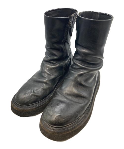 marsell（マルセル）Marsell (マルセル) サイドジップブーツ　マルセル ブラック サイズ:42の古着・服飾アイテム