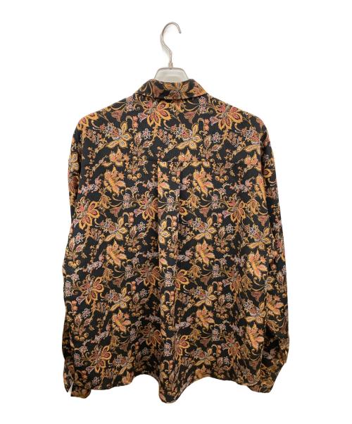 ttaggg rin onffo（タッグリン）ttaggg rin onffo (タッグリン) 総柄シャツ　タッグリン ブラウン×ホワイト サイズ:Ｍの古着・服飾アイテム