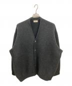 THE RERACSザ リラクス）の古着「SNAP BUTTON KNIT CARDIGAN　ザ リラクス　22FW-REKN-338-J」｜グレー