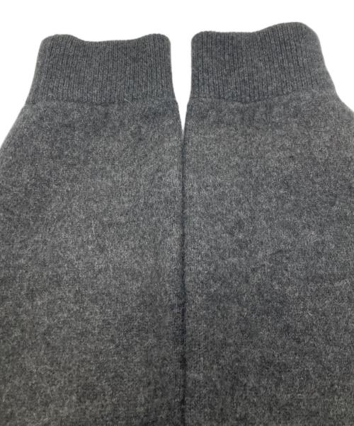 THE RERACS（ザ リラクス）THE RERACS (ザ リラクス) SNAP BUTTON KNIT CARDIGAN　ザ リラクス　22FW-REKN-338-J グレー サイズ:Freeの古着・服飾アイテム