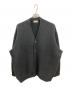 THE RERACS（ザ リラクス）の古着「SNAP BUTTON KNIT CARDIGAN　ザ リラクス　22FW-REKN-338-J」｜グレー