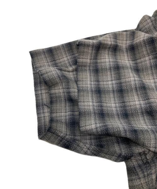 SUPREME（シュプリーム）Supreme (シュプリーム) Plaid S/S Shirt　シュプリーム　 グレー サイズ:Ｌの古着・服飾アイテム
