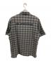 Supreme (シュプリーム) Plaid S/S Shirt　シュプリーム　 グレー サイズ:Ｌ：14000円