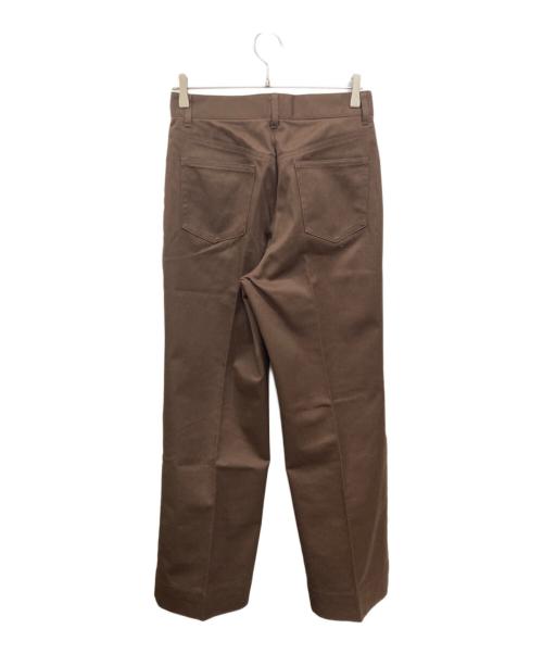 JOHN LAWRENCE SULLIVAN（ジョン ローレンス サリバン）JOHN LAWRENCE SULLIVAN (ジョン ローレンス サリバン) Wide Trouser　ジョン ローレンス サリバン　2A032-0220-59 ブラウン サイズ:42の古着・服飾アイテム