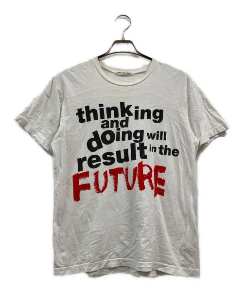 COMME des GARCONS（コムデギャルソン）COMME des GARCONS (コムデギャルソン) Tシャツ ホワイト サイズ:Lの古着・服飾アイテム