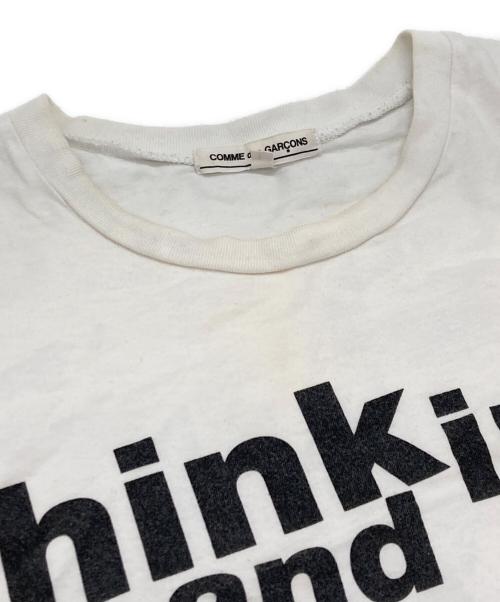 COMME des GARCONS（コムデギャルソン）COMME des GARCONS (コムデギャルソン) Tシャツ ホワイト サイズ:Lの古着・服飾アイテム