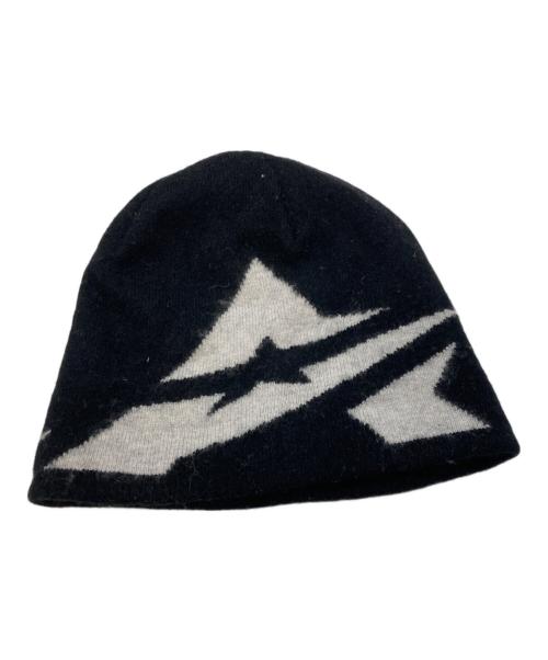 PALACE（パレス）PALACE (パレス) AVIREX (アヴィレックス) NEIN CUFF BEANIE　パレス　アヴィレックス ブラックの古着・服飾アイテム