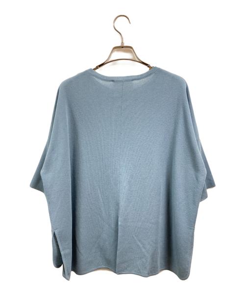 BEARDSLEY（ビアズリー）BEARDSLEY (ビアズリー) 半袖プルオーバー ブルー サイズ:Freeの古着・服飾アイテム