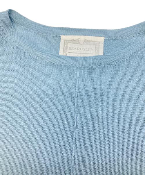 BEARDSLEY（ビアズリー）BEARDSLEY (ビアズリー) 半袖プルオーバー ブルー サイズ:Freeの古着・服飾アイテム
