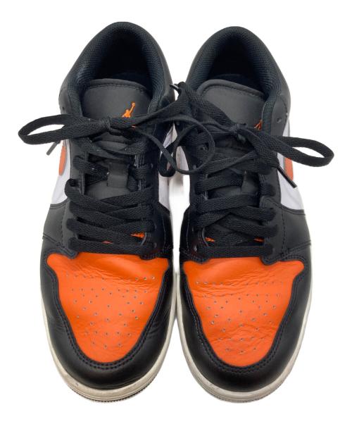 NIKE（ナイキ）NIKE (ナイキ) JORDAN BRAND AIR JORDAN 1 LOW BLACK/STARFISH-WHITE-SAIL　ナイキ　553558-081 オレンジ サイズ:27.5cmの古着・服飾アイテム