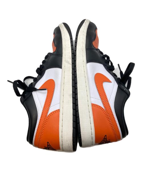 NIKE（ナイキ）NIKE (ナイキ) JORDAN BRAND AIR JORDAN 1 LOW BLACK/STARFISH-WHITE-SAIL　ナイキ　553558-081 オレンジ サイズ:27.5cmの古着・服飾アイテム