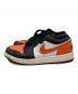 NIKE (ナイキ) JORDAN BRAND AIR JORDAN 1 LOW BLACK/STARFISH-WHITE-SAIL　ナイキ　553558-081 オレンジ サイズ:27.5cm：5000円