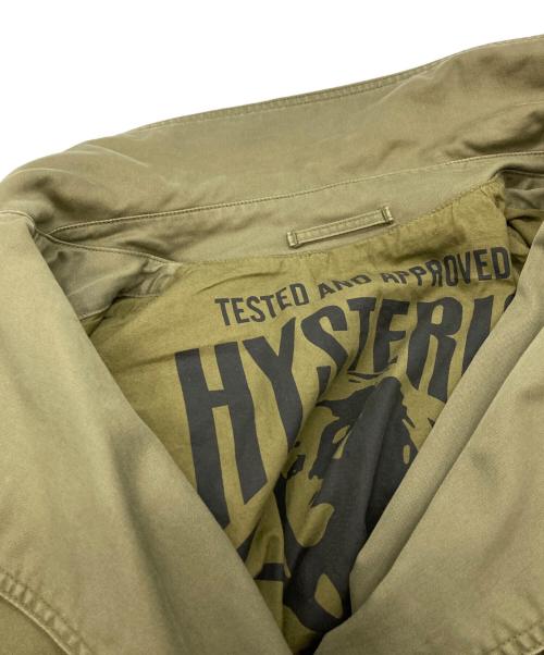 Hysteric Glamour（ヒステリックグラマー）Hysteric Glamour (ヒステリックグラマー) トレンチコート　ヒステリックグラマー　0163AC09 オリーブ サイズ:Freeの古着・服飾アイテム