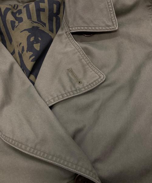 Hysteric Glamour（ヒステリックグラマー）Hysteric Glamour (ヒステリックグラマー) トレンチコート　ヒステリックグラマー　0163AC09 オリーブ サイズ:Freeの古着・服飾アイテム