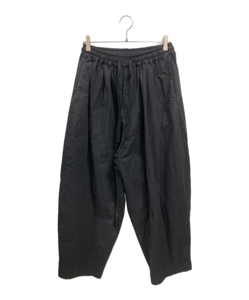 My Beautiful Landlet（マイビューティフルランドレット）My Beautiful Landlet (マイビューティフルランドレット) アンティーク紐ビックコクーンパンツ ブラック サイズ:1の古着・服飾アイテム
