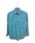 PRADA（プラダ）の古着「総柄シャツ　プラダ　UCM825 S122」｜ブルー×パープル