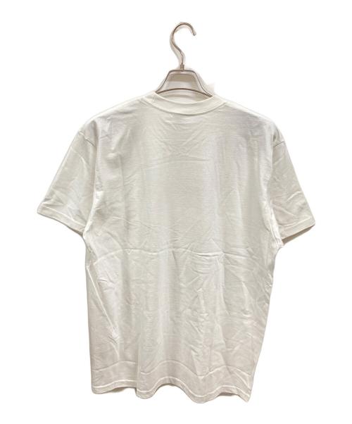 SUPREME（シュプリーム）Supreme (シュプリーム) CROSS BOX LOGO TEE　シュプリーム　20SS ホワイト×レッド サイズ:Ｌの古着・服飾アイテム
