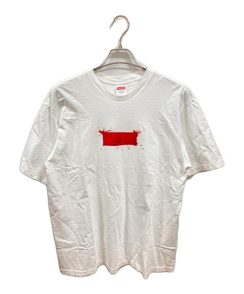 SUPREME（シュプリーム）Supreme (シュプリーム) RALPH STEADMAN BOX LOGO TEE　シュプリーム ホワイト×レッド サイズ:Ｌの古着・服飾アイテム