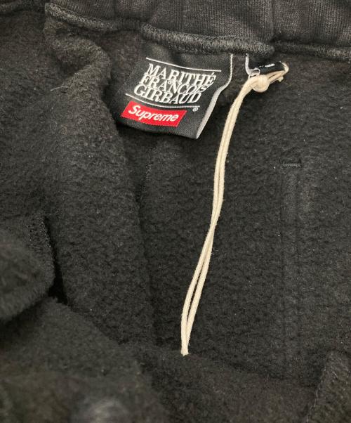 SUPREME（シュプリーム）Supreme (シュプリーム) MARITHE+FRANCOIS GIRBAUD (マリテフランソワジルボー) Shuttle Tape Cargo Sweatpant　シュプリーム　マリテフランソワジルボー ブラック サイズ:Ｍの古着・服飾アイテム