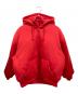 THE NORTH FACE（ザ ノース フェイス）の古着「Down Zip Up Hooded Sweatshirt　ザ ノース フェイス　シュプリーム　NF0A88FP」｜レッド