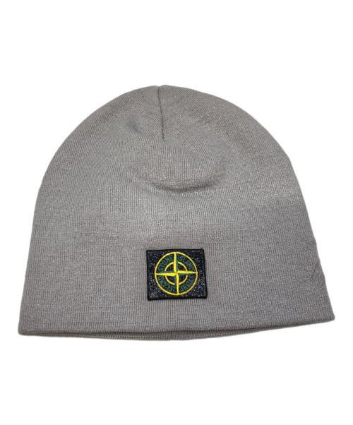 STONE ISLAND（ストーンアイランド）STONE ISLAND (ストーンアイランド) SUPREME (シュプリーム) Reflective Beanie　ストーンアイランド　シュプリーム　7925N01SA グレーの古着・服飾アイテム