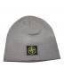 STONE ISLAND（ストーンアイランド）の古着「Reflective Beanie　ストーンアイランド　シュプリーム　7925N01SA」｜グレー