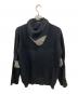 YOHJI YAMAMOTO (ヨウジヤマモト) 変形 ニットパーカー　ヨウジヤマモト　HN-K61-924 ブラック サイズ:3：16000円
