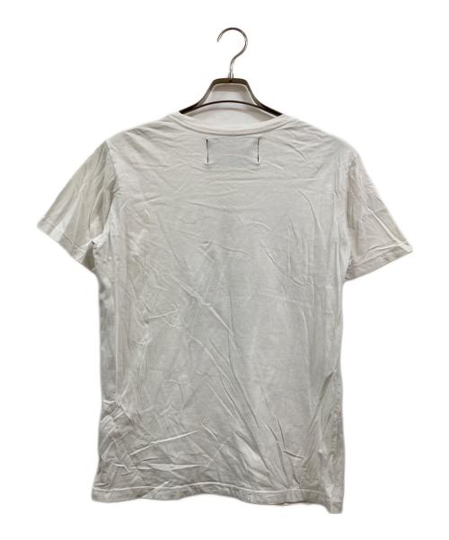 DAVID LINDWALL（デイビッド・リンドウォール）DAVID LINDWALL (デイビッド・リンドウォール) LIE STOP HEREプリントTシャツ ホワイト サイズ:3の古着・服飾アイテム