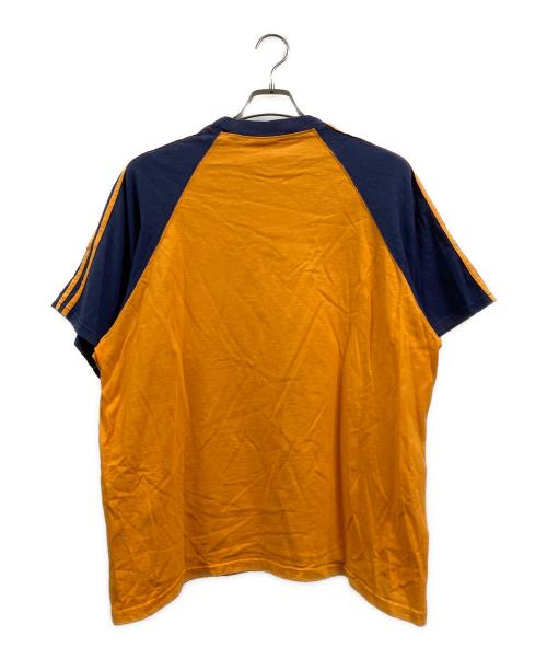 adidas（アディダス）adidas (アディダス) Tシャツ オレンジ サイズ:Lの古着・服飾アイテム