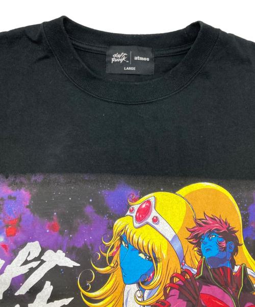 ATMOS（アトモス）ATMOS (アトモス) daft punk (ダフト・パンク) Tシャツ ブラック サイズ:Lの古着・服飾アイテム