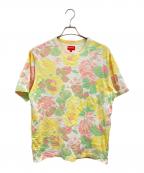 SUPREMEシュプリーム）の古着「FLOWER TEE」｜イエロー×グリーン