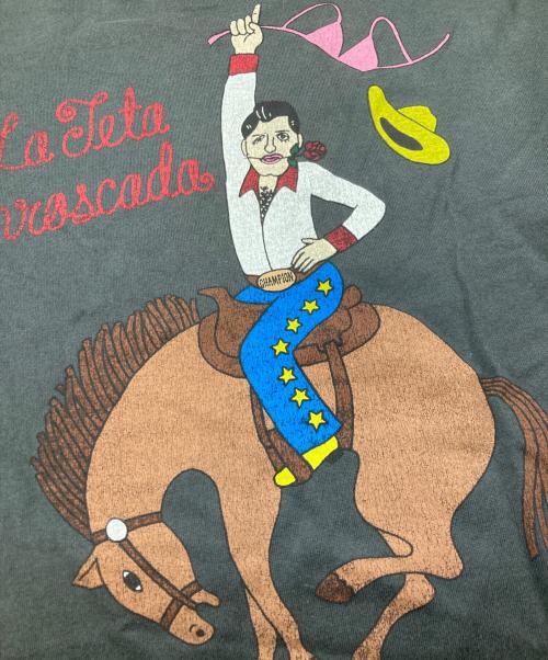 WACKO MARIA（ワコマリア）WACKO MARIA (ワコマリア) LA TETA ENROSCADA TEE グレー サイズ:Lの古着・服飾アイテム