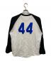 Supreme (シュプリーム) PANDAS BASEBALL RAGLAN TOP ホワイト×ブラック サイズ:Ｍ：5000円