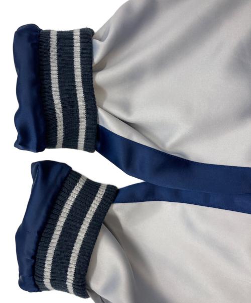 LowBlowKnuckle（ロウブロウナックル）LowBlowKnuckle (ロウブロウナックル) PEANUTS (ピーナッツ) スカジャン　　ピーナッツ　ロウブロウナックル　 ネイビー サイズ:XLの古着・服飾アイテム