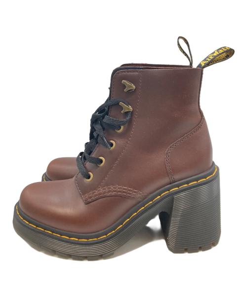 Dr.Martens（ドクターマーチン）Dr.Martens (ドクターマーチン) Jesy ヒールブーツ ブラウン サイズ:UK5の古着・服飾アイテム