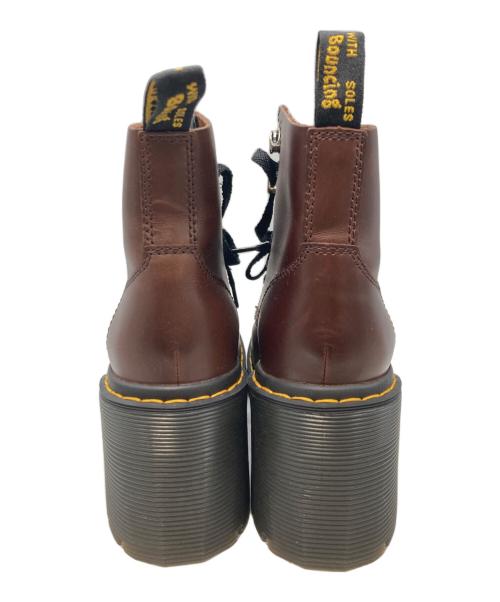 Dr.Martens（ドクターマーチン）Dr.Martens (ドクターマーチン) Jesy ヒールブーツ ブラウン サイズ:UK5の古着・服飾アイテム
