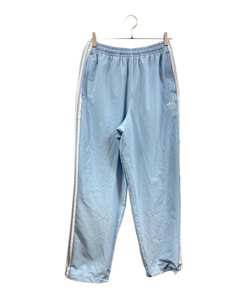 adidas（アディダス）adidas (アディダス) WOVEN TRACK PANTS スカイブルー サイズ:Lの古着・服飾アイテム