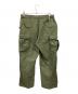 US ARMY (ユーエスアーミー) M65カーゴパンツ　SERVALジップ 70’S カーキ サイズ:MEDIUM-REGULAR：17000円