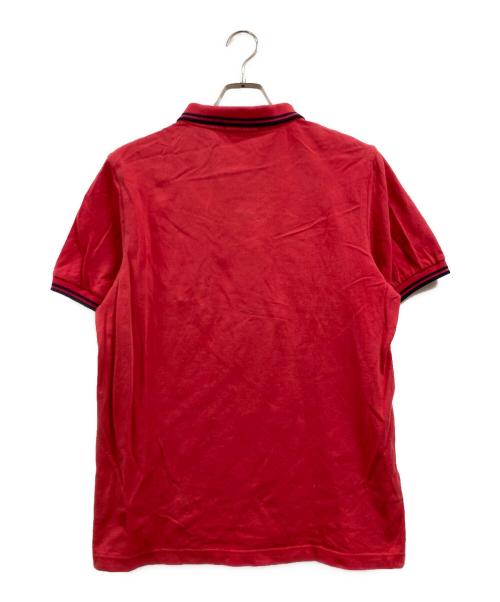 FRED PERRY（フレッドペリー）FRED PERRY (フレッドペリー) ポロシャツ レッド サイズ:Lの古着・服飾アイテム