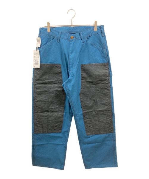 LEE（リー）LEE (リー) ダブルニーワークパンツ　リー ブルー サイズ:Ｌの古着・服飾アイテム