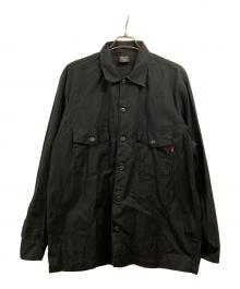 ALPHA（アルファ）の古着「スカシャツ」｜ブラック