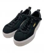 PUMAプーマ）の古着「ローカットスニーカー」｜ブラックホワイト