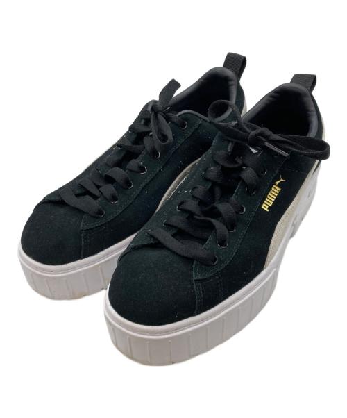 PUMA（プーマ）PUMA (プーマ) ローカットスニーカー ブラックホワイト サイズ:26cmの古着・服飾アイテム