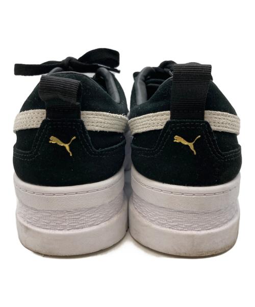PUMA（プーマ）PUMA (プーマ) ローカットスニーカー ブラックホワイト サイズ:26cmの古着・服飾アイテム