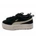 PUMA (プーマ) ローカットスニーカー ブラックホワイト サイズ:26cm：5000円