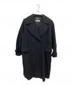 MaxMaraマックスマーラ）の古着「ウールチェスターコート」｜ブラック