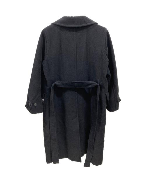 MaxMara（マックスマーラ）MaxMara (マックスマーラ) ウールチェスターコート ブラック サイズ:40の古着・服飾アイテム