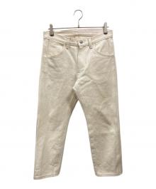 COMOLI（コモリ）の古着「ストレートパンツ」｜ホワイト